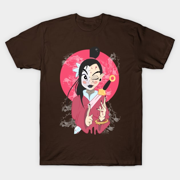 Warrior girl princess T-Shirt by marko0z